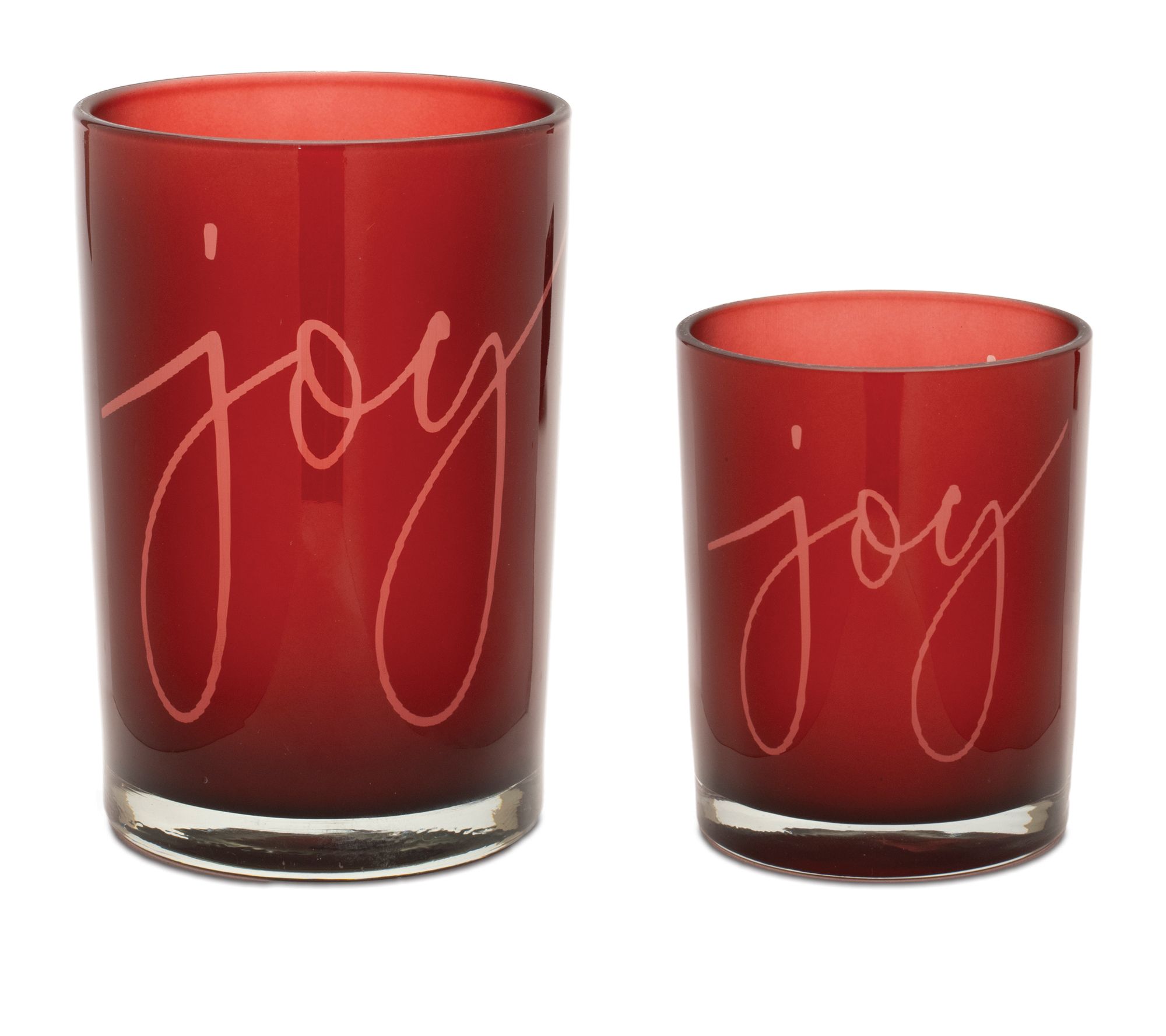 Melrose Joy Glass Votive Holder (Set of 2)