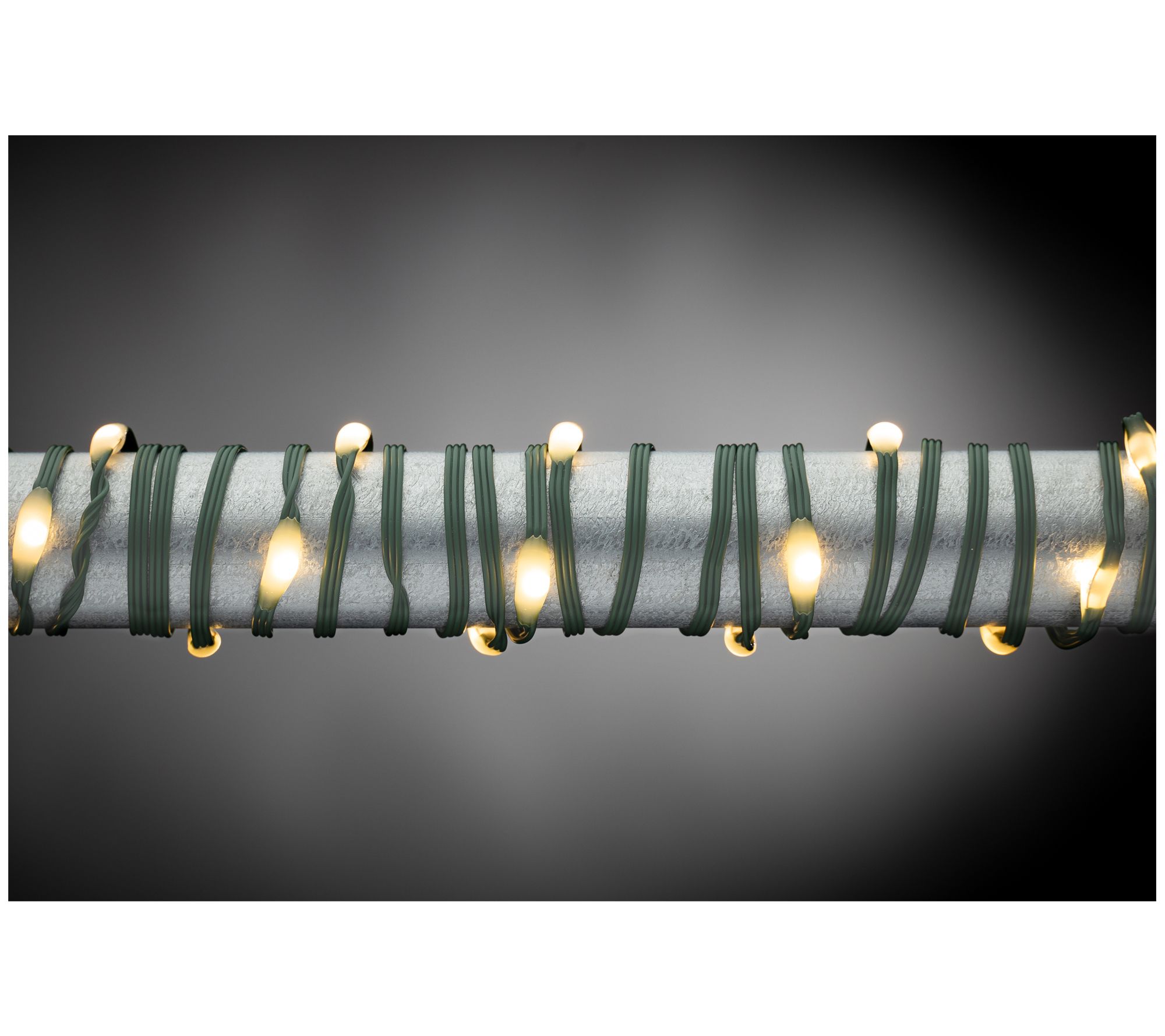 50-ft L Warm White Micro LED Green String by Ev erlasting Glow