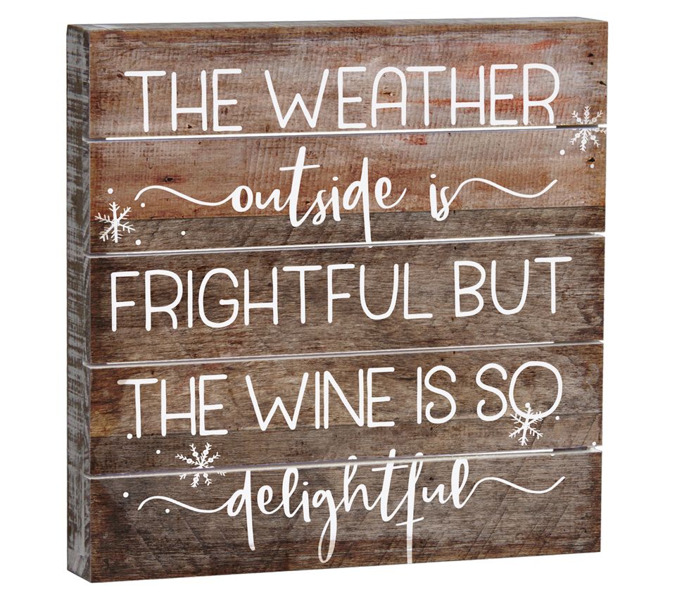 The Weather. Pallet Petite By Sincere Surroundings. - QVC.com