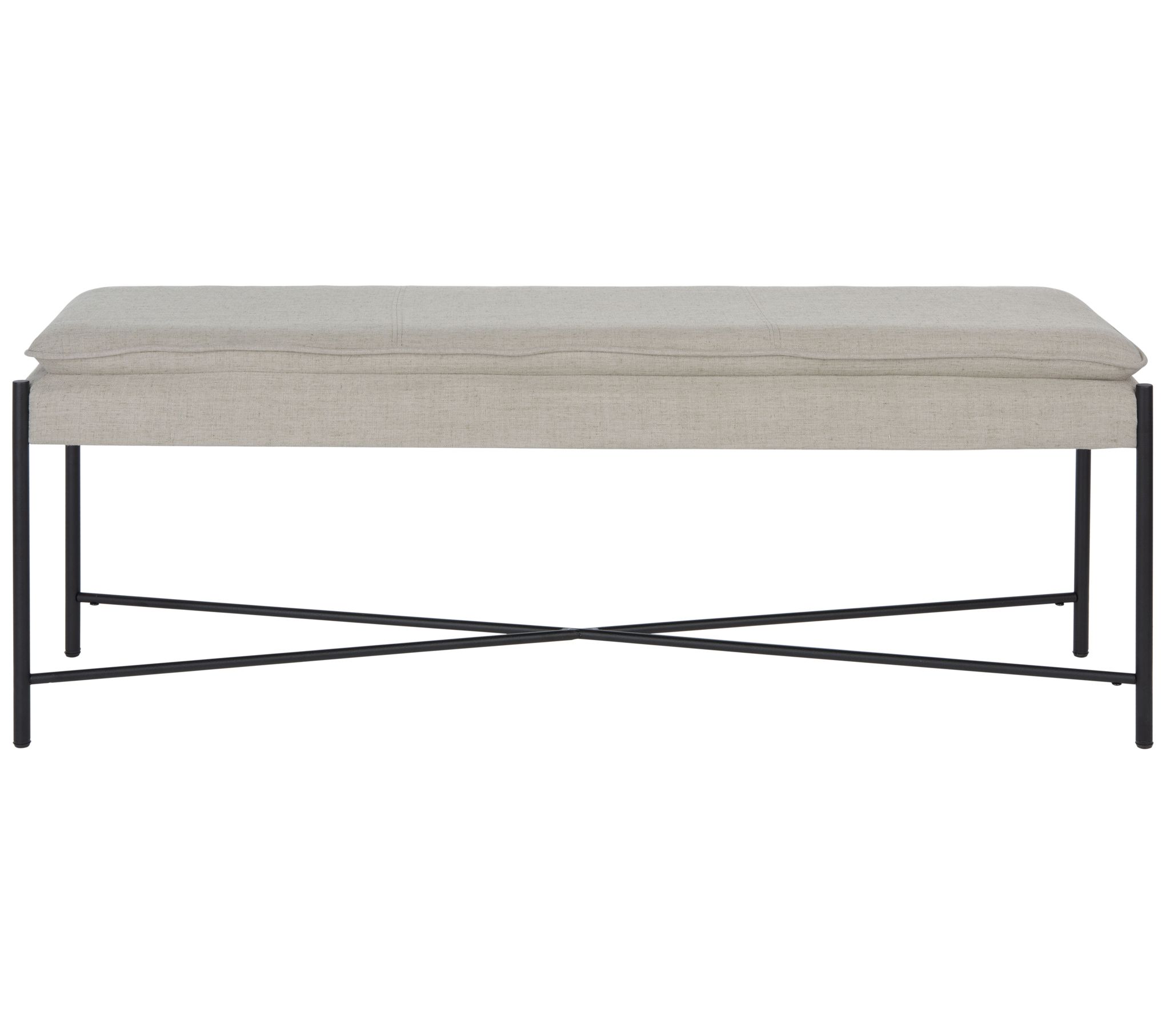 Safavieh Kara Cushioned X Bench