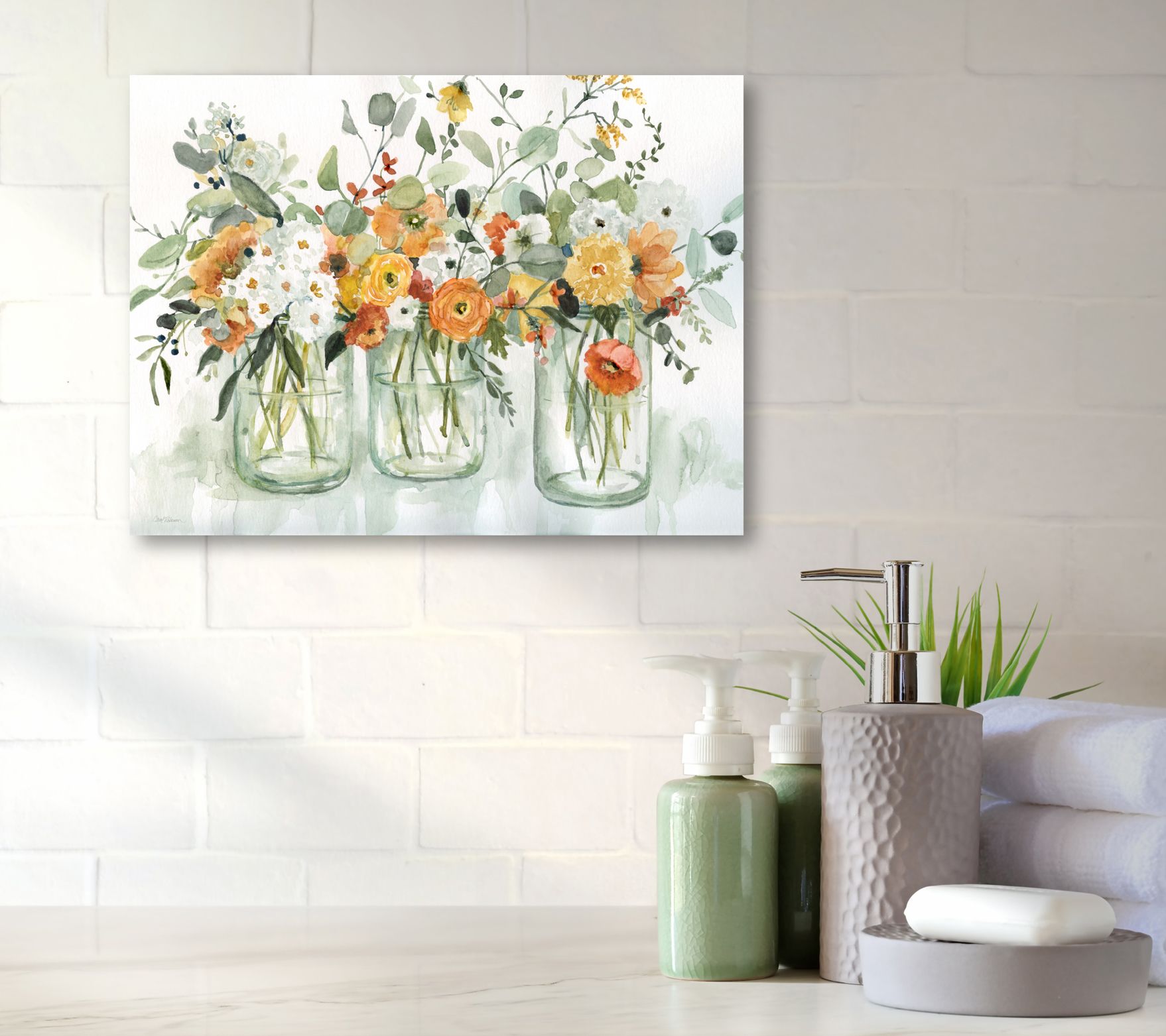 Courtside Market Trois Beauties 16x20 Canvas Wall Art - QVC.com