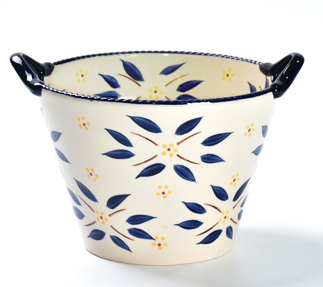 As Is Temp-tations Old World 2qt Serving Bowl w/ Handles