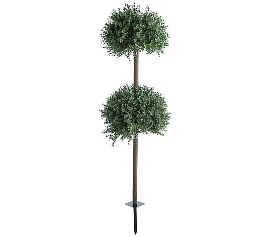 48" Boxwood Double Ball Topiary by Plow & Hearth