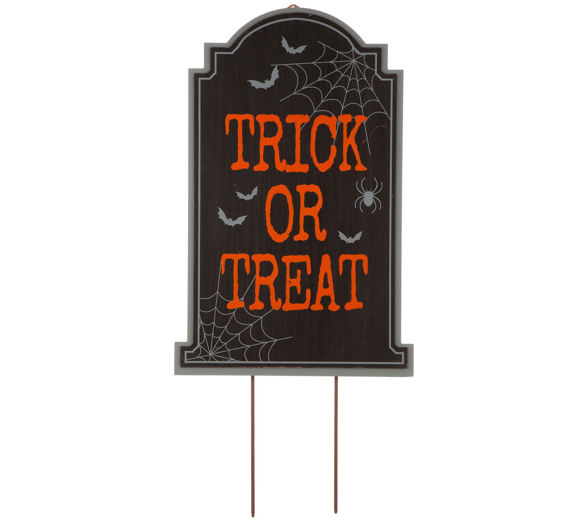 Glitzhome Halloween Tombstone Yard Stake or Standing Decor