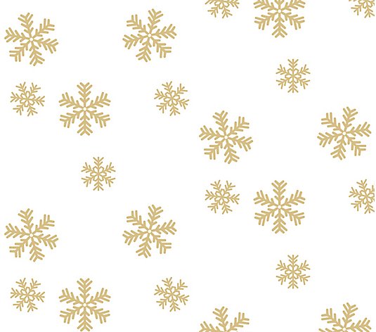 NextWall Snowflakes Peel and Stick Wallpaper Roll