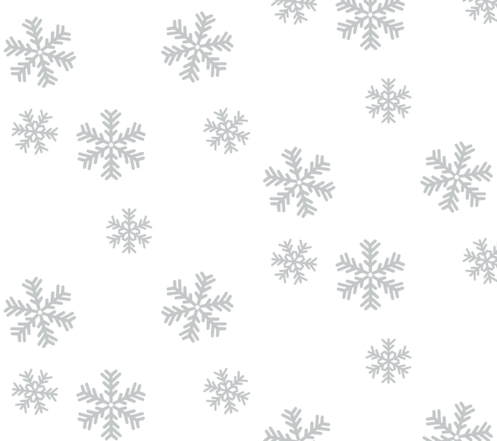 NextWall Snowflakes Peel and Stick Wallpaper Roll