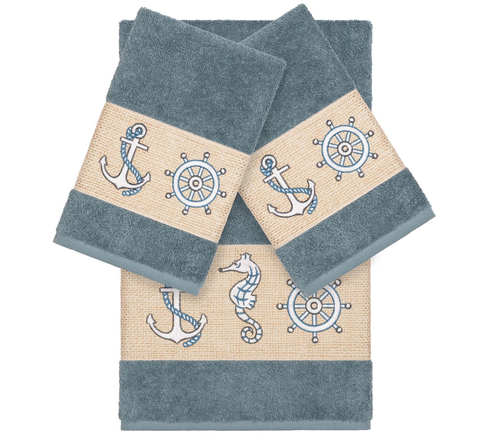 Linum Home Textiles Easton 3PC Towel Set