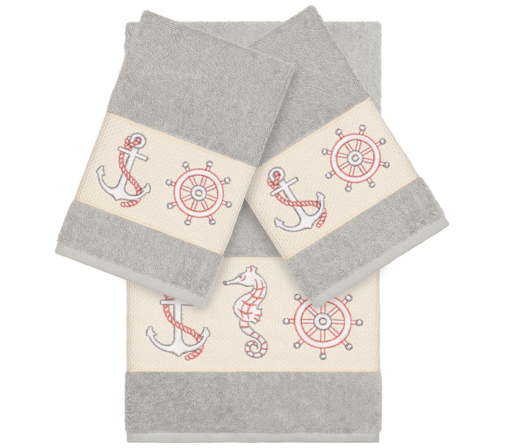 Linum Home Textiles Easton 3PC Towel Set
