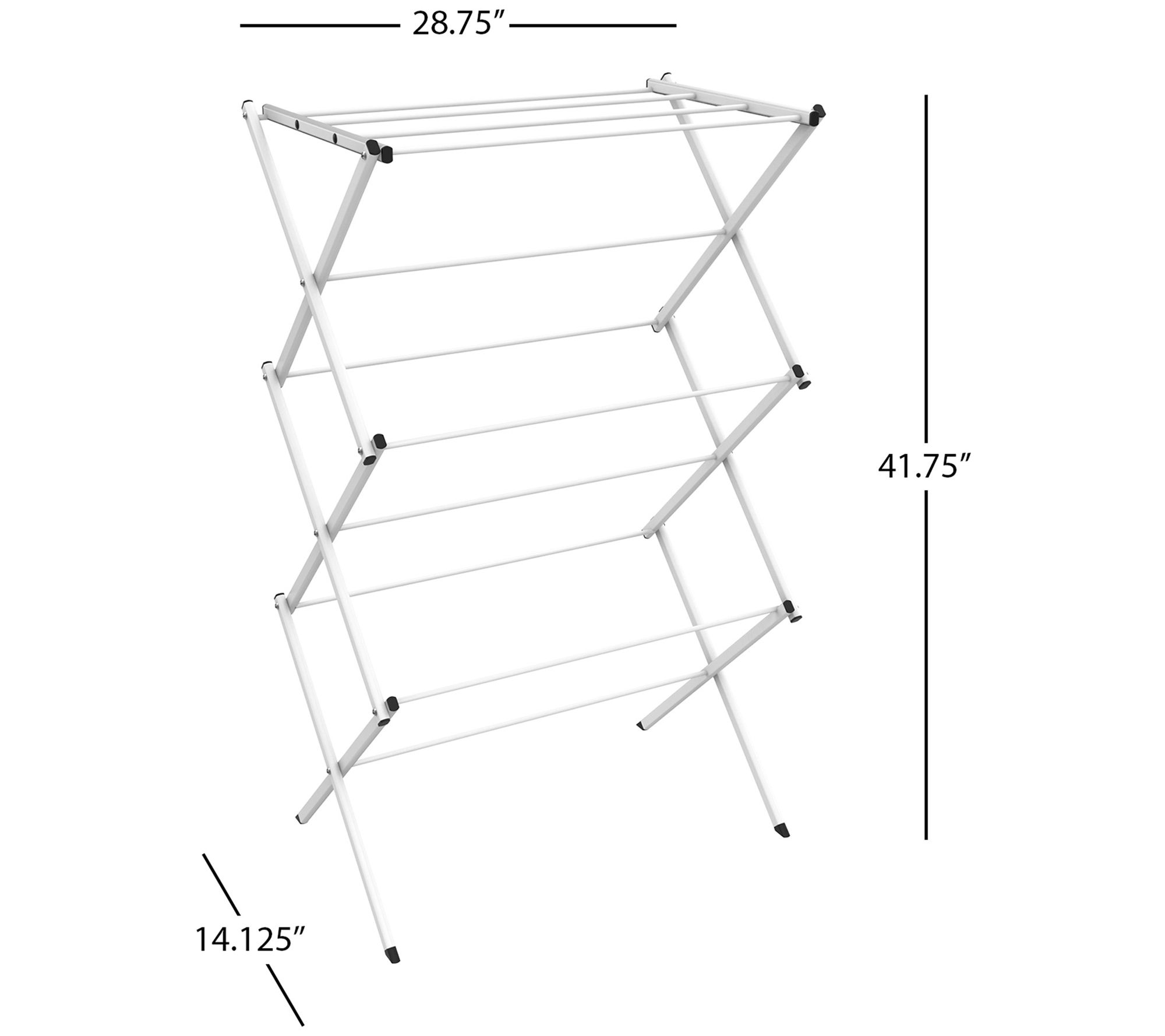 Hastings Home-3 Tier Laundry Drying Clothes Rack - QVC.com