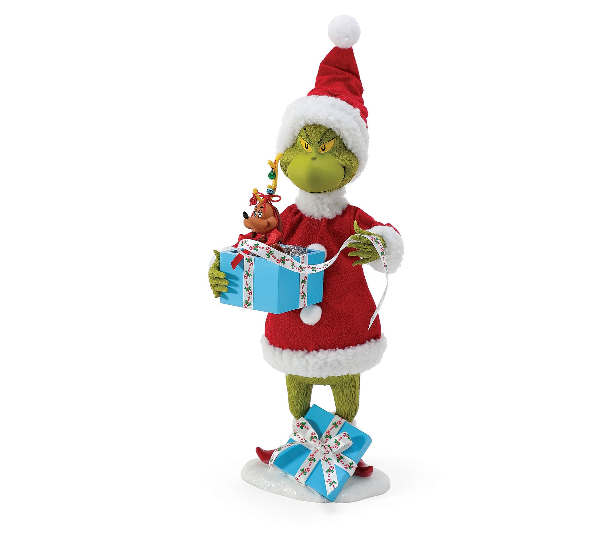 Possible Dreams Grinch & Max Figurine