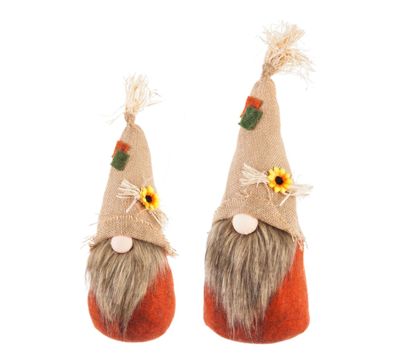 Evergreen Set of 2 LED Plush Gnomes