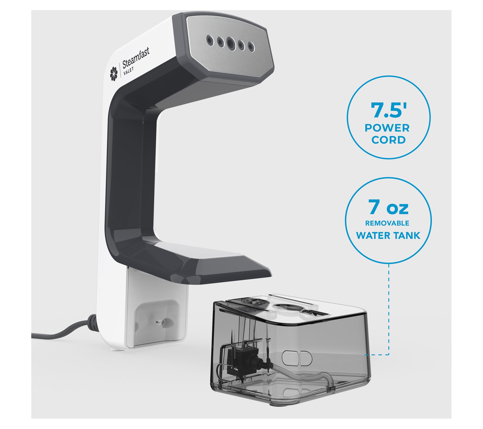 Steamfast Valet Handheld Garment Steamer