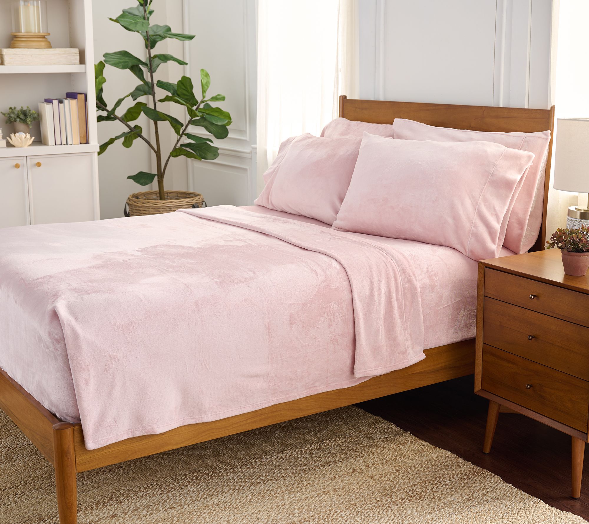 Berkshire Velvetsoft Sheet Set with Extra Pillowcases
