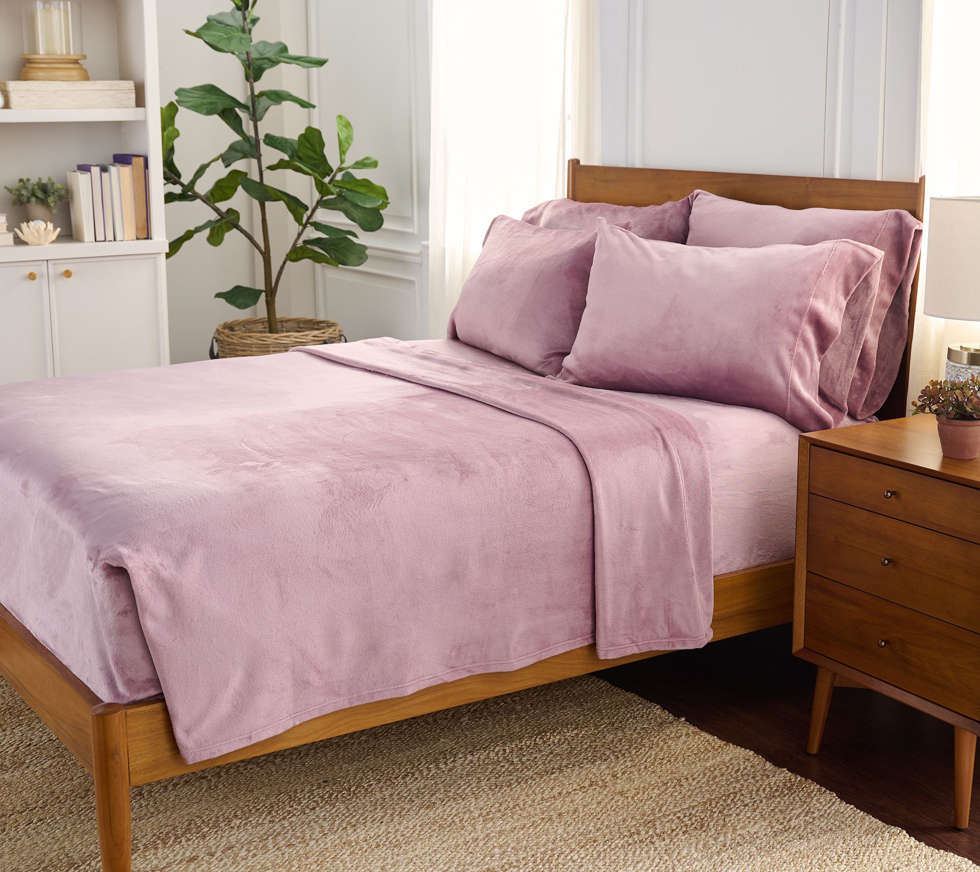 Berkshire Velvetsoft Sheet Set with Extra Pillowcases