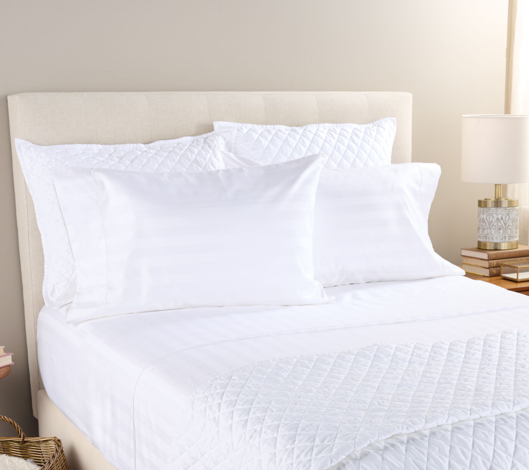 "As Is" Northern Nights Infinity Weave 700TC Sheet Set - Split King