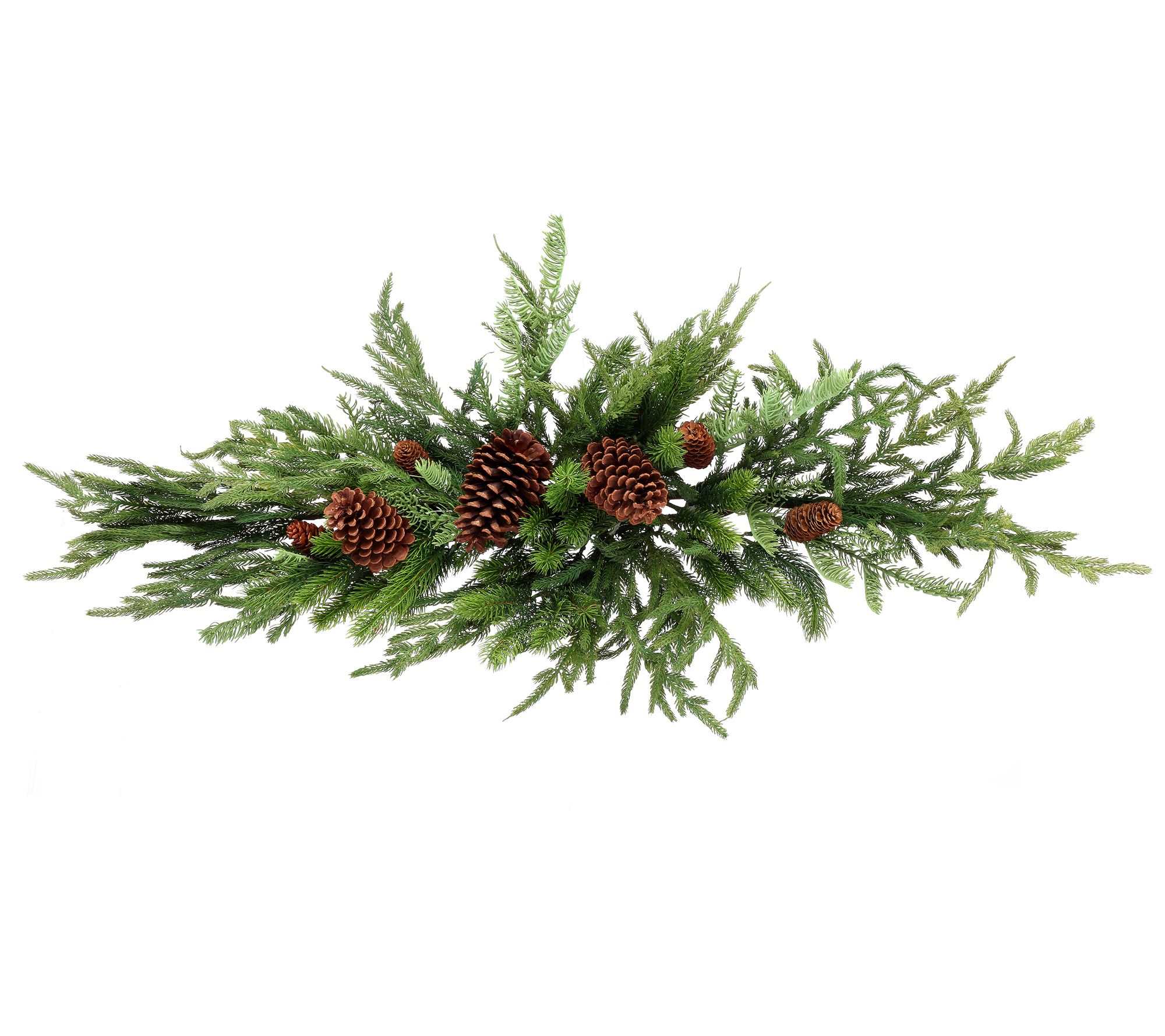 42" Norfolk/Spruce/Juniper Swag by Valerie