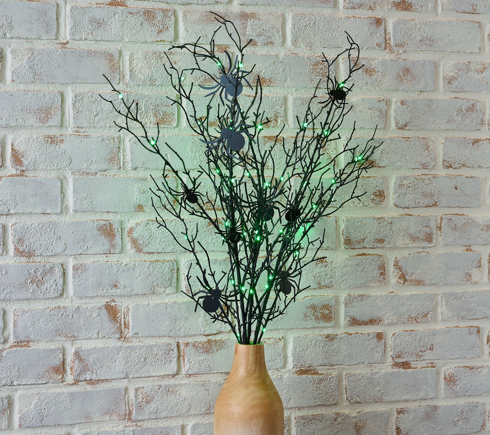 "As Is" Martha Stewart 36" Illuminated Branch with Halloween Icon