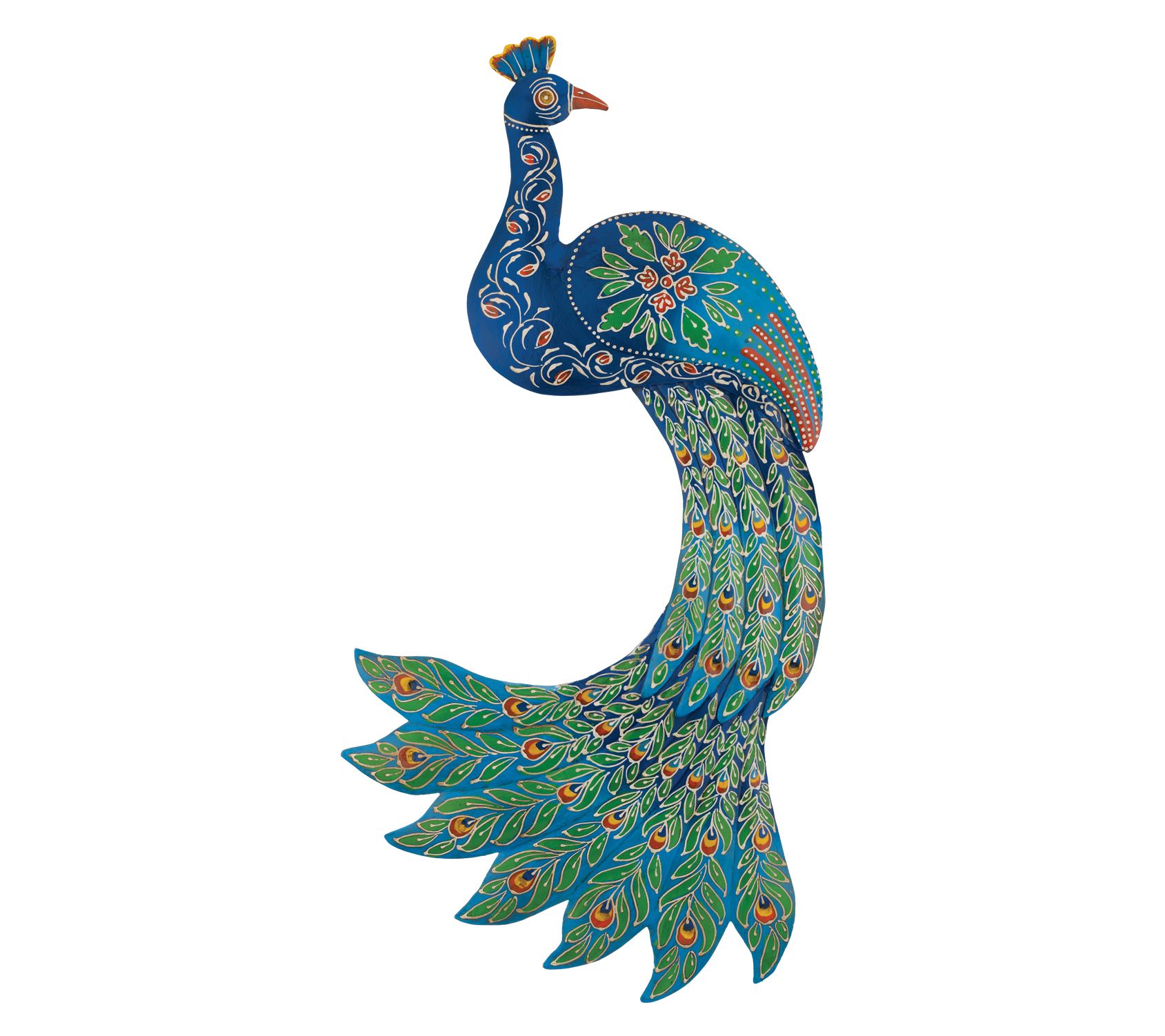 Regal Art & Gift Peacock Wall Decor - Green