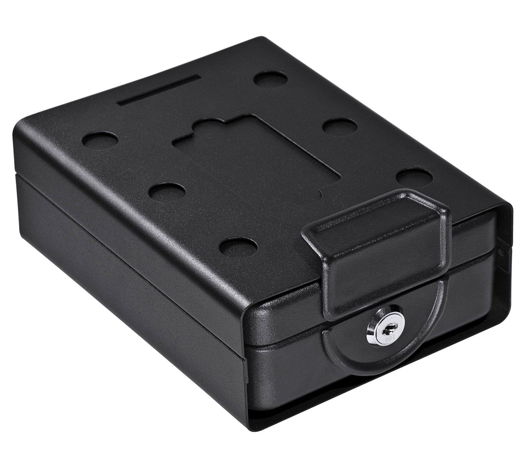 Barska Compact Key Lock Safe with Mounting Sleeve
