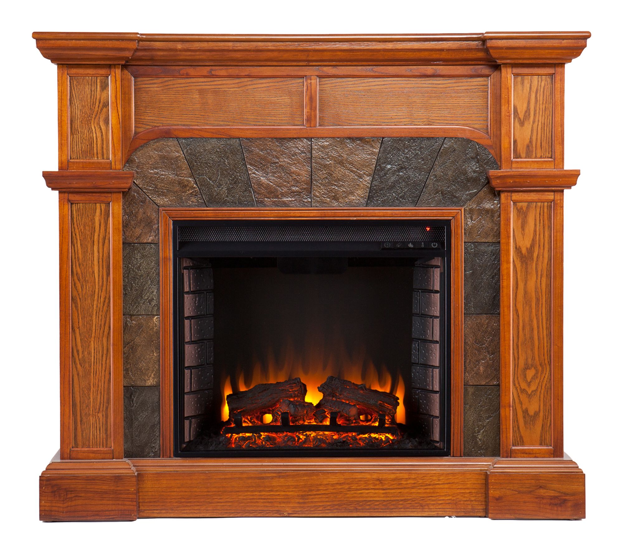 SEI Cartwright Convertible Electric Fireplace