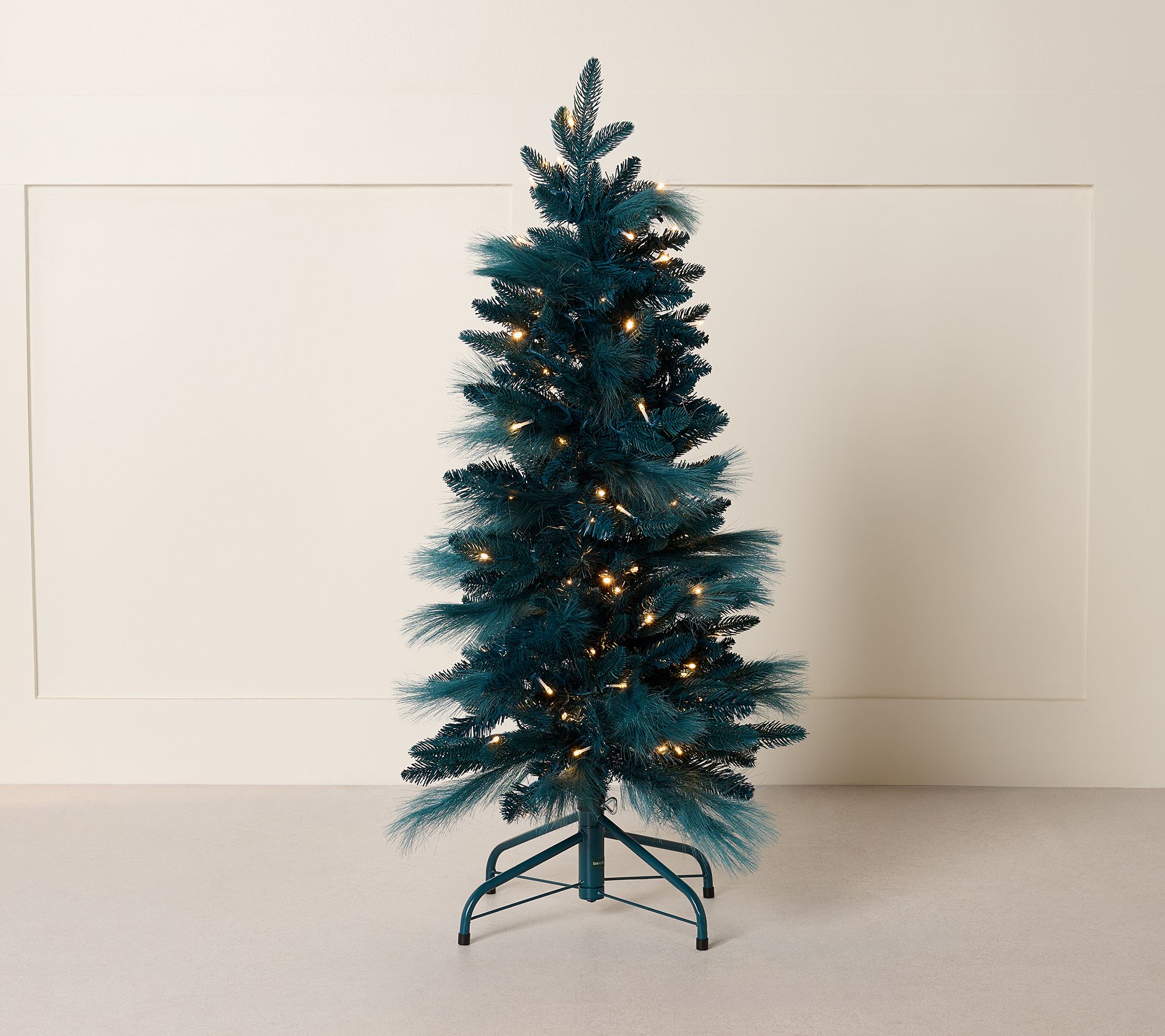 40" Illuminated Indoor/Outdoor Pampas Mini Tree by Kim Gravel