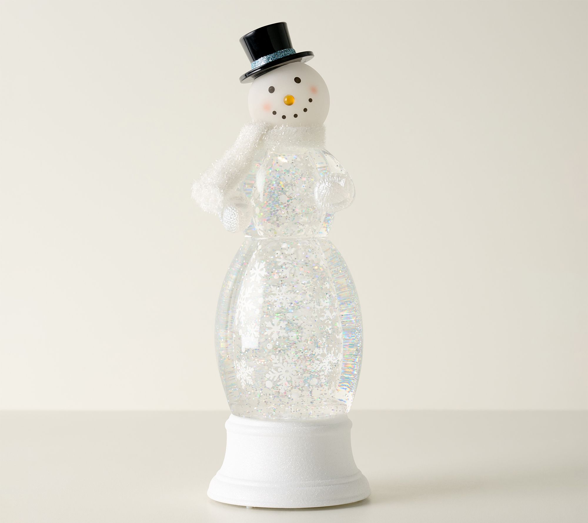Illuminated Snowflake Glitter Holiday Figure by Valerie