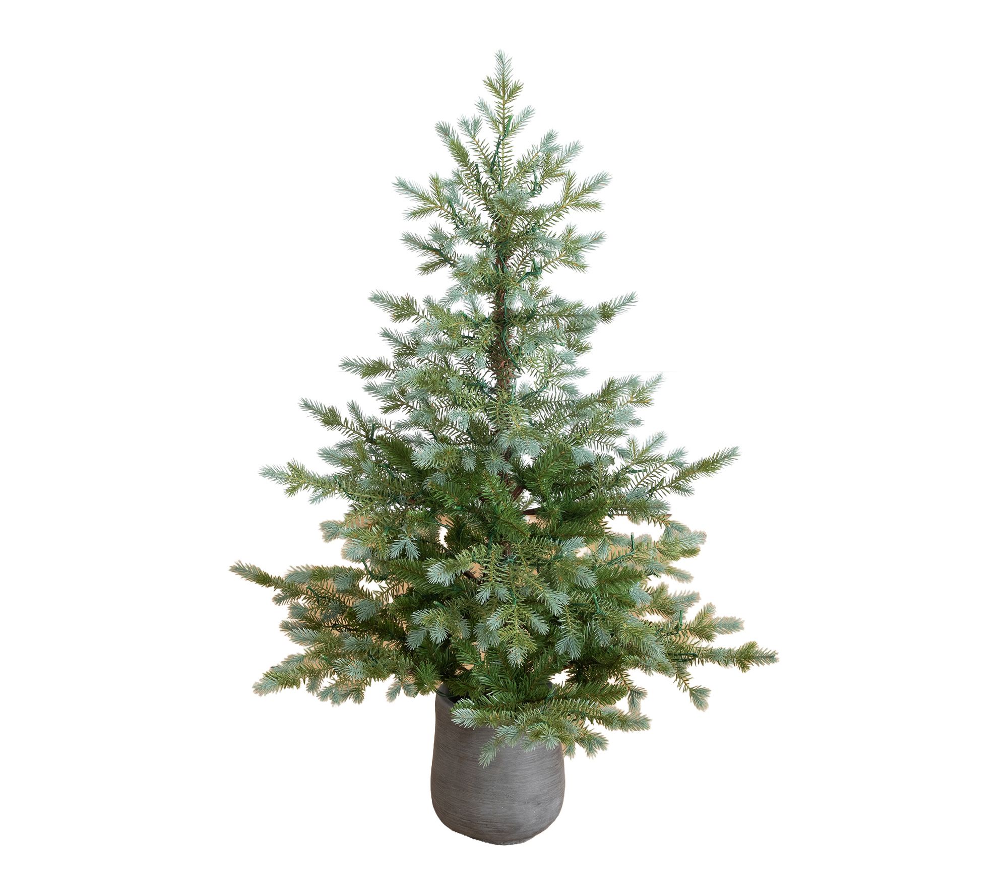 4-ft Pre-Lit Christmas Tree with 60 LED by Nearly Natural