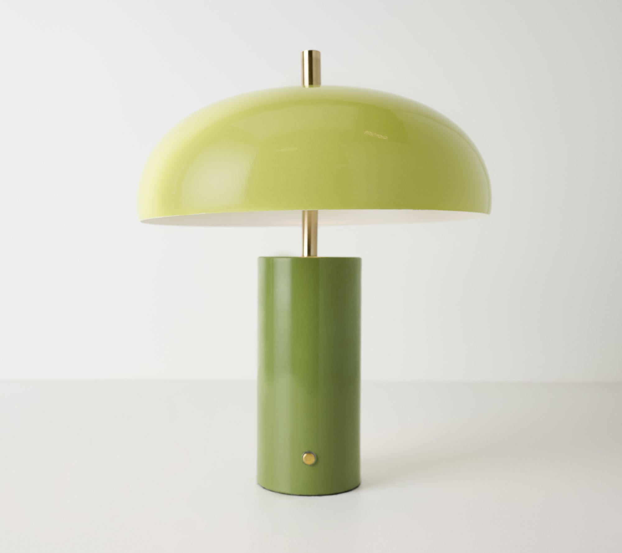  LOGO Home by Lori Goldstein USB Glass & Metal Table Lamp