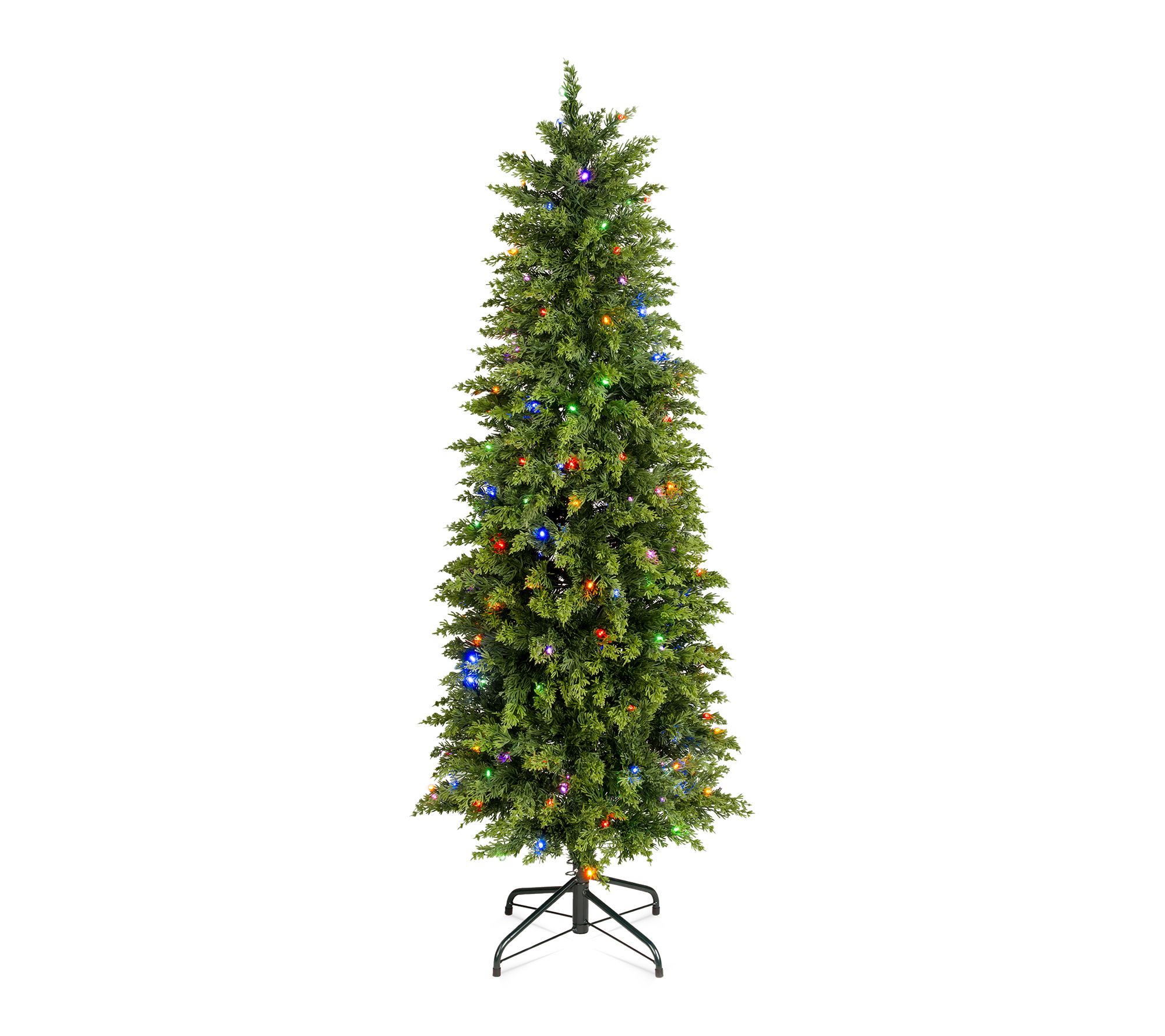 Glitzhome 5ft Pre-lit Christmas Artificial Cypress Tree