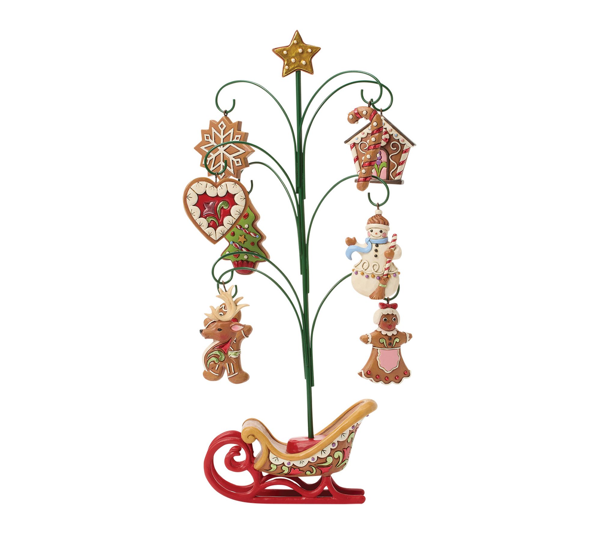Jim Shore Heartwood Creek Gingerbread Tree