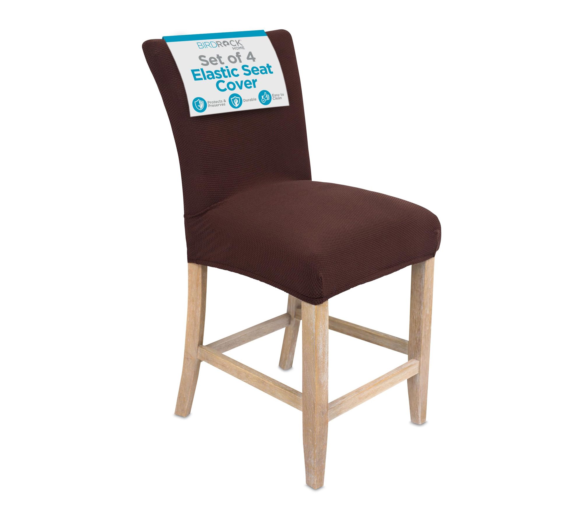 BirdRock Home Set of 4 Stretch Dining Room Chair Covers