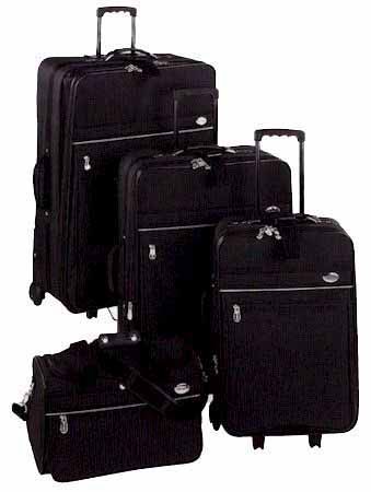 Pierre Cardin 4-Piece Expandable Luggage Set - QVC.com