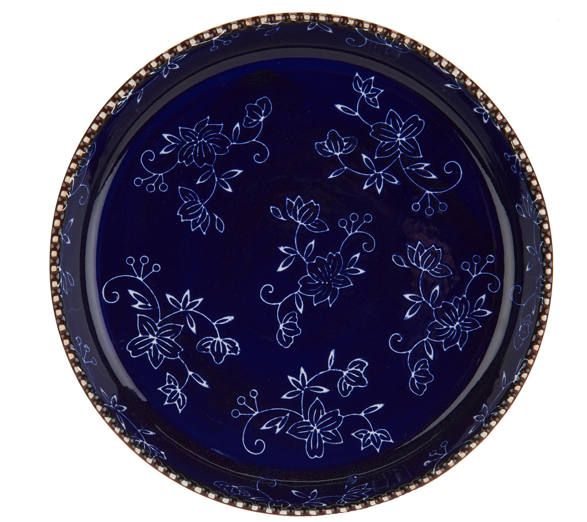 Temptations Floral Lace 16Piece Deep Dish Dinnerware Set