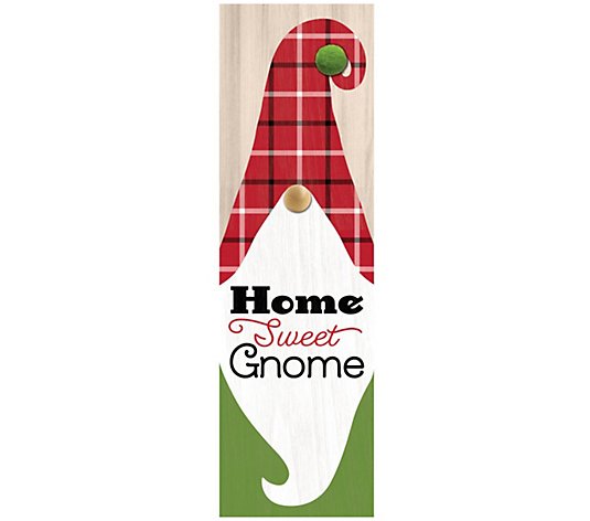 Youngs Inc. Wood Home Sweet Gnome Wall Decor