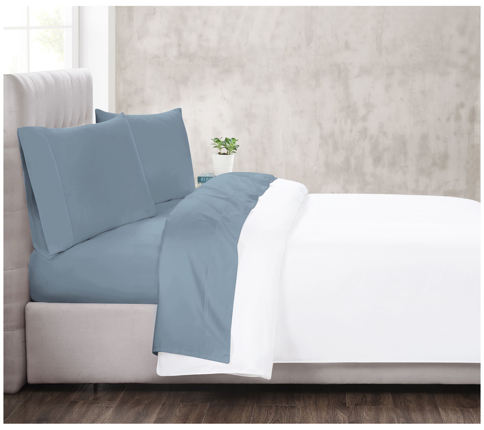 Christian Siriano NY 300TC Cotton Sateen Cal. King Sheet Set