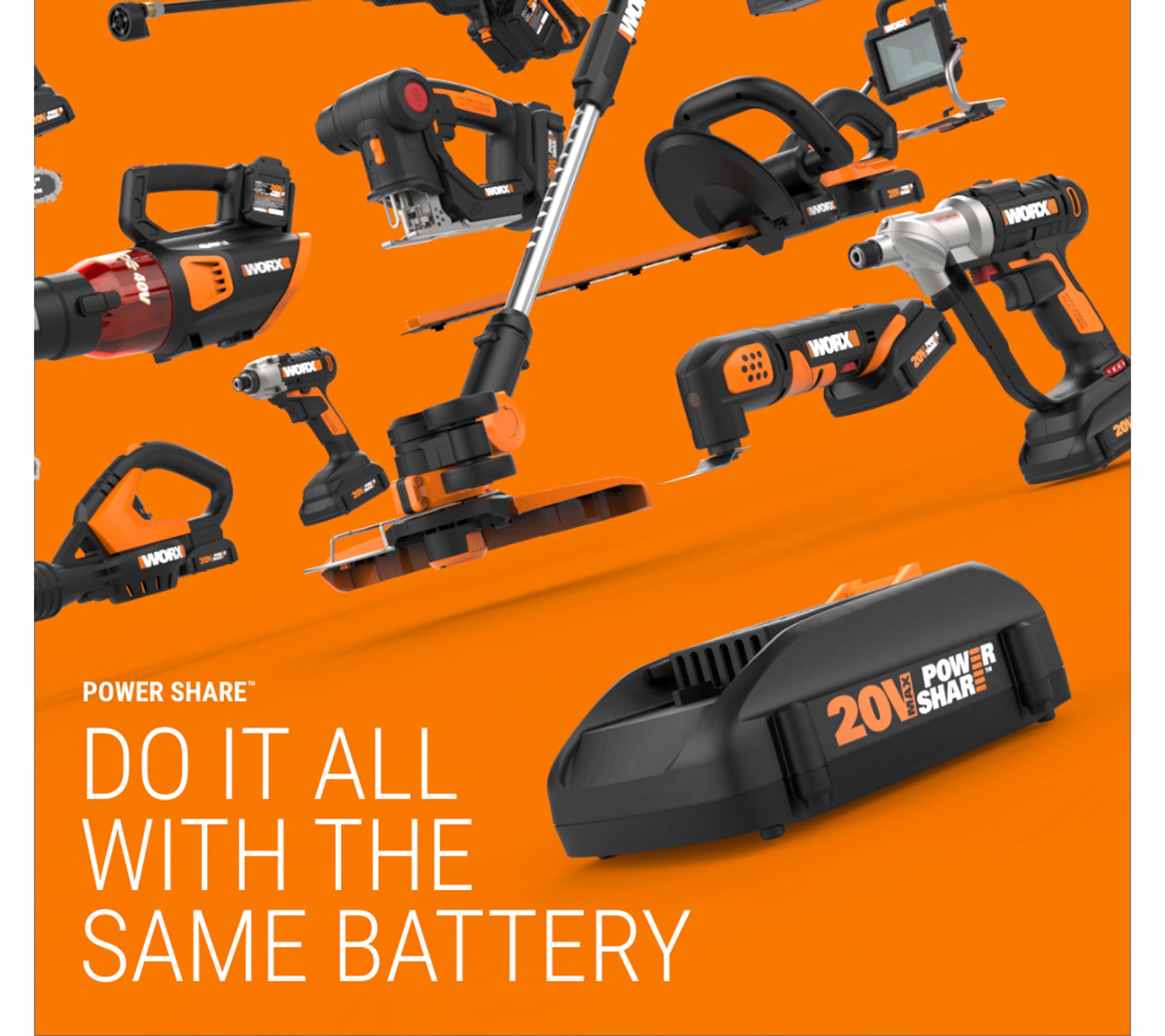 WORX POWER SHARE 20V 12