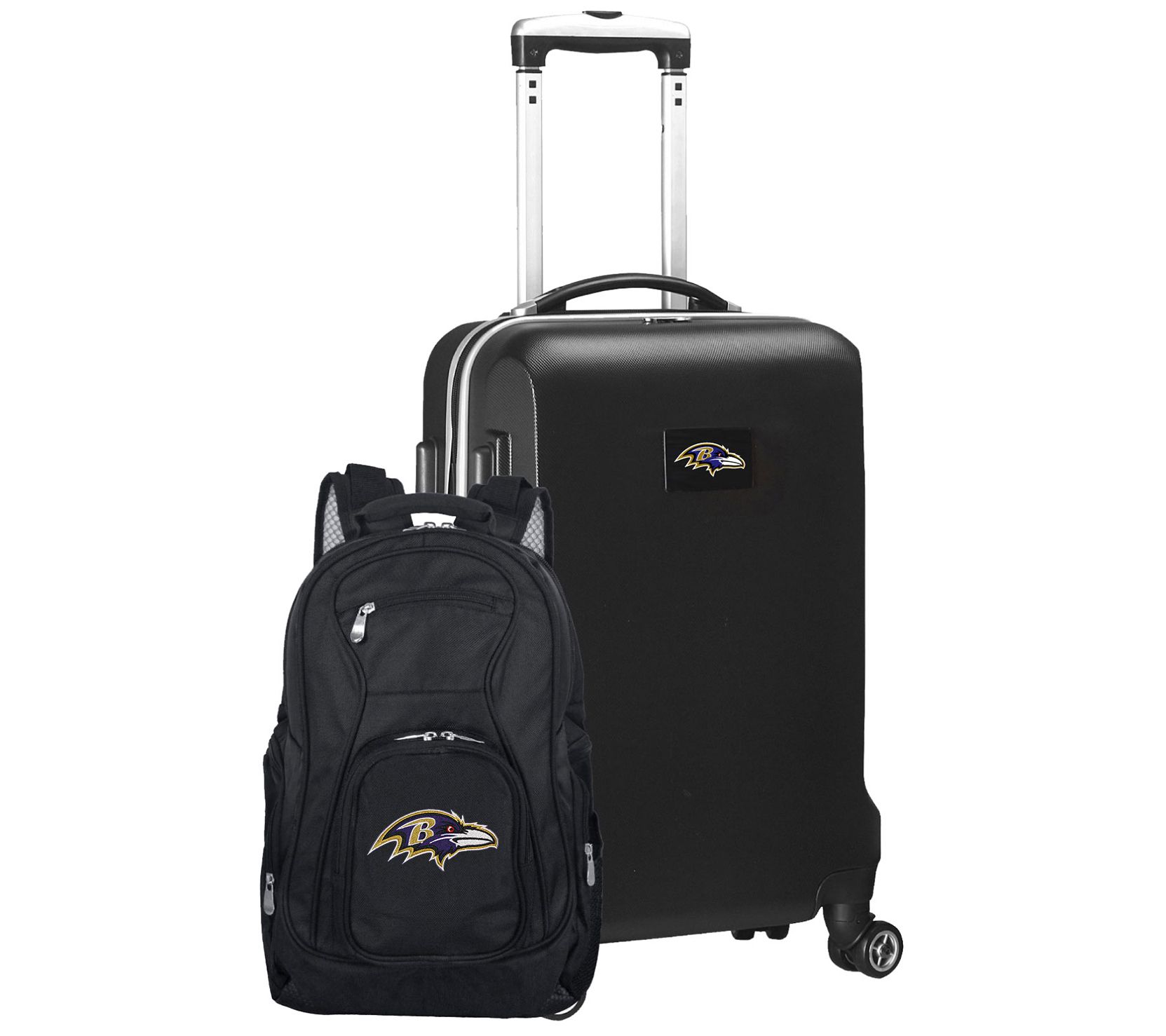 Mojo Licensing NFL Deluxe 2 Piece Backpack andarry-On Set