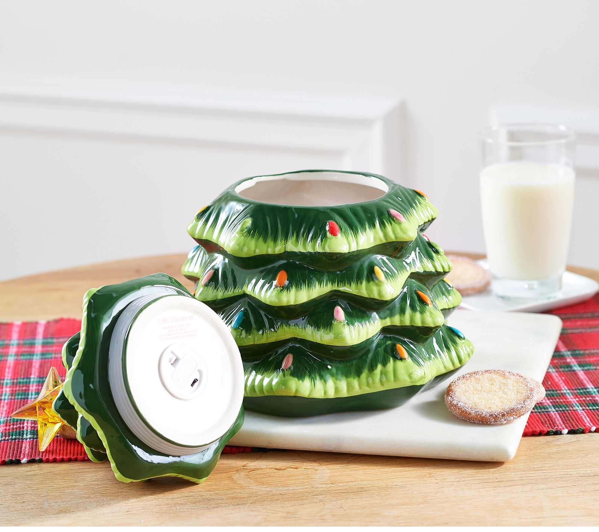 Mr. Christmas Nostalgic Iluminated Cookie Jar