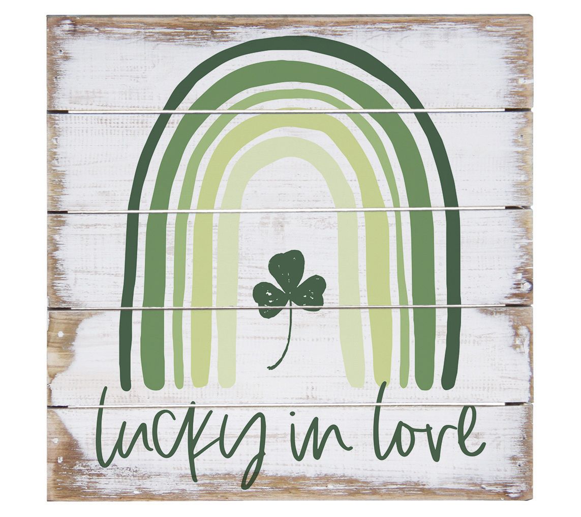 Sincere Surroundings 8" Lucky In Love Pallet Petite