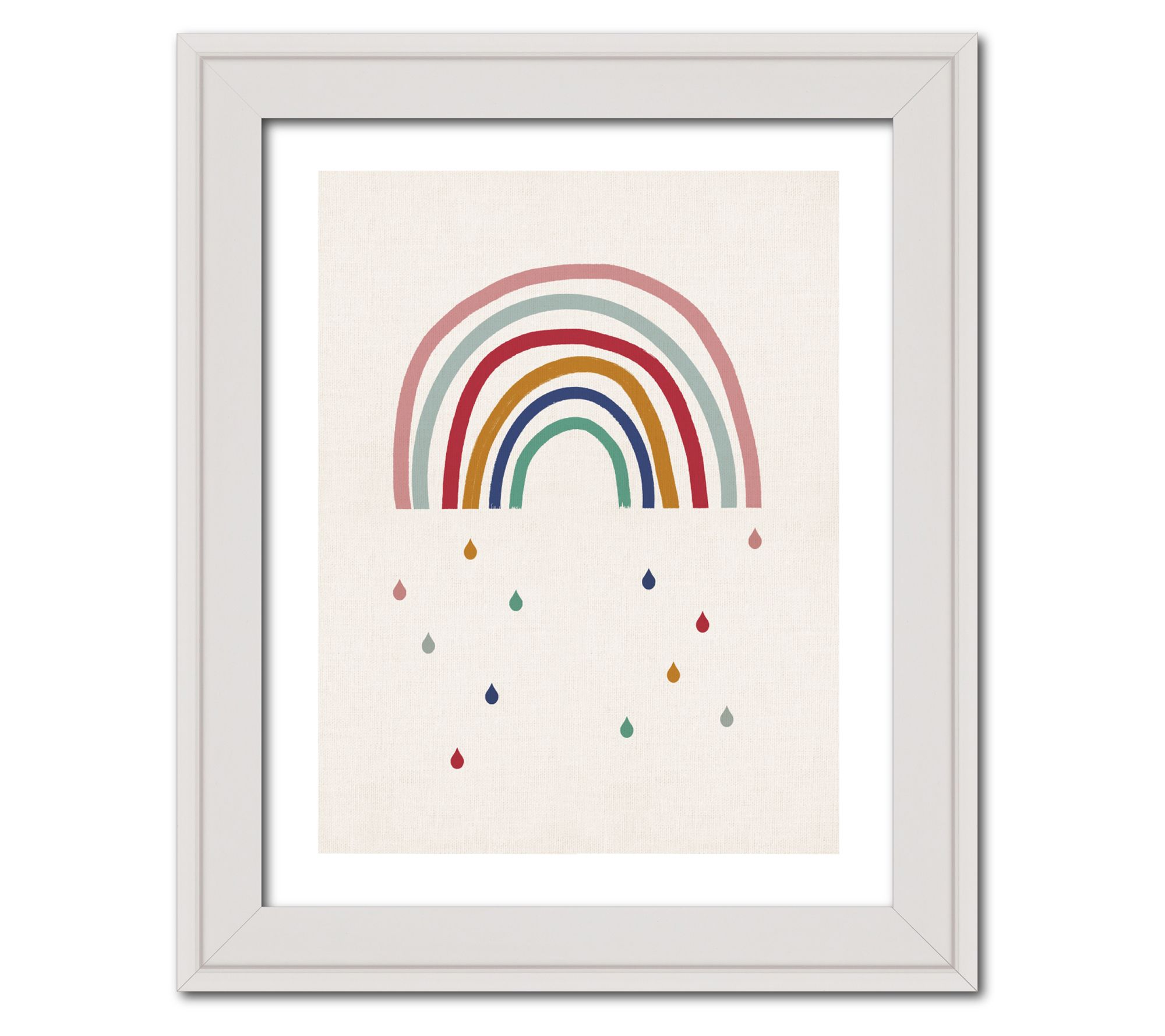 Courtside Market Crying Rainbow 16" x 20" Framed Art