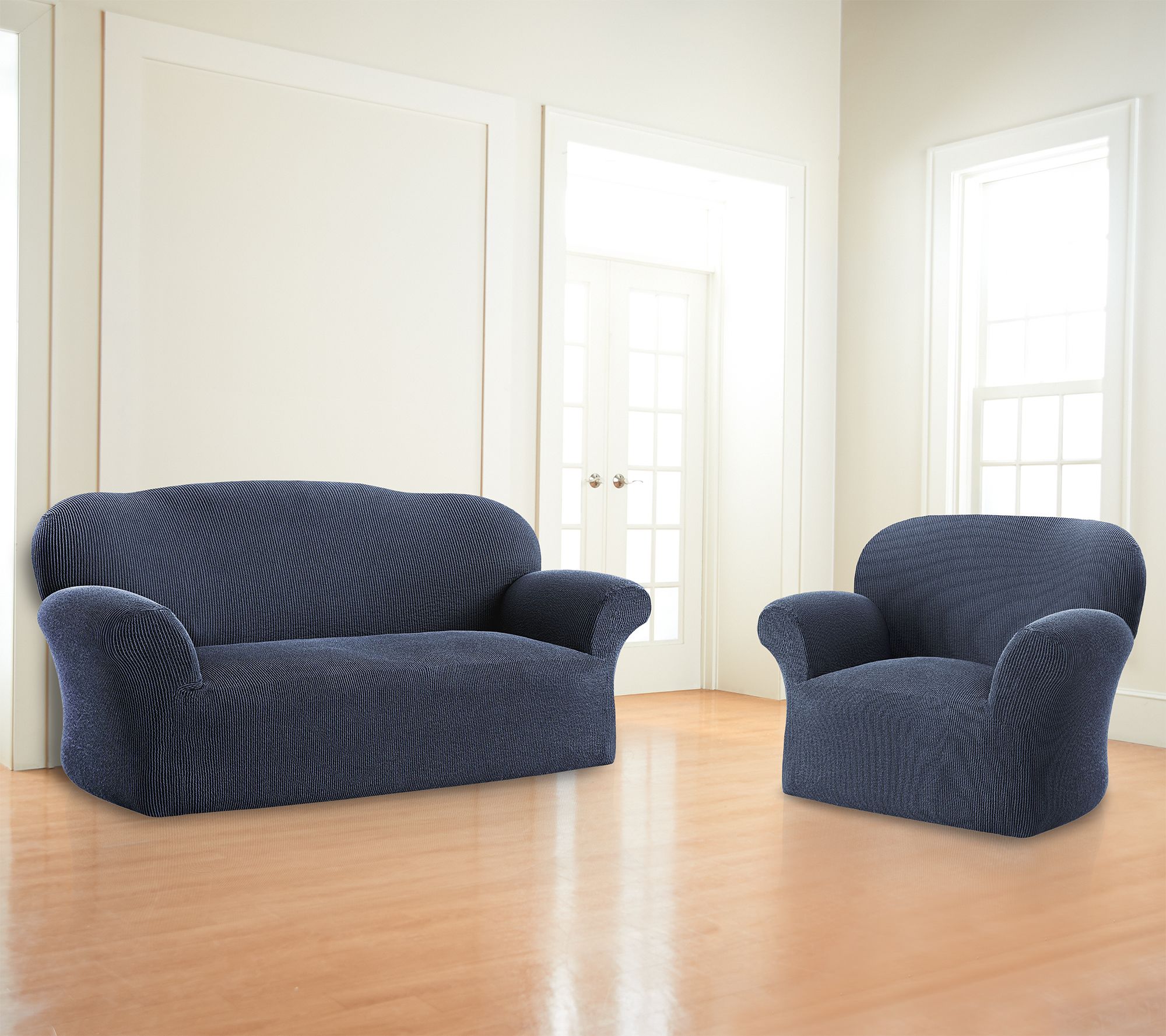 Paulato by Gaico Velluto Pattern Furniture Cover 2-Seater