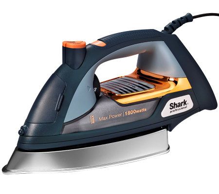 xtended shark steam iron pro qvc