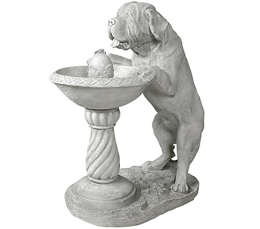 Design Toscano Thirsty Dog Garden Fountain withPump