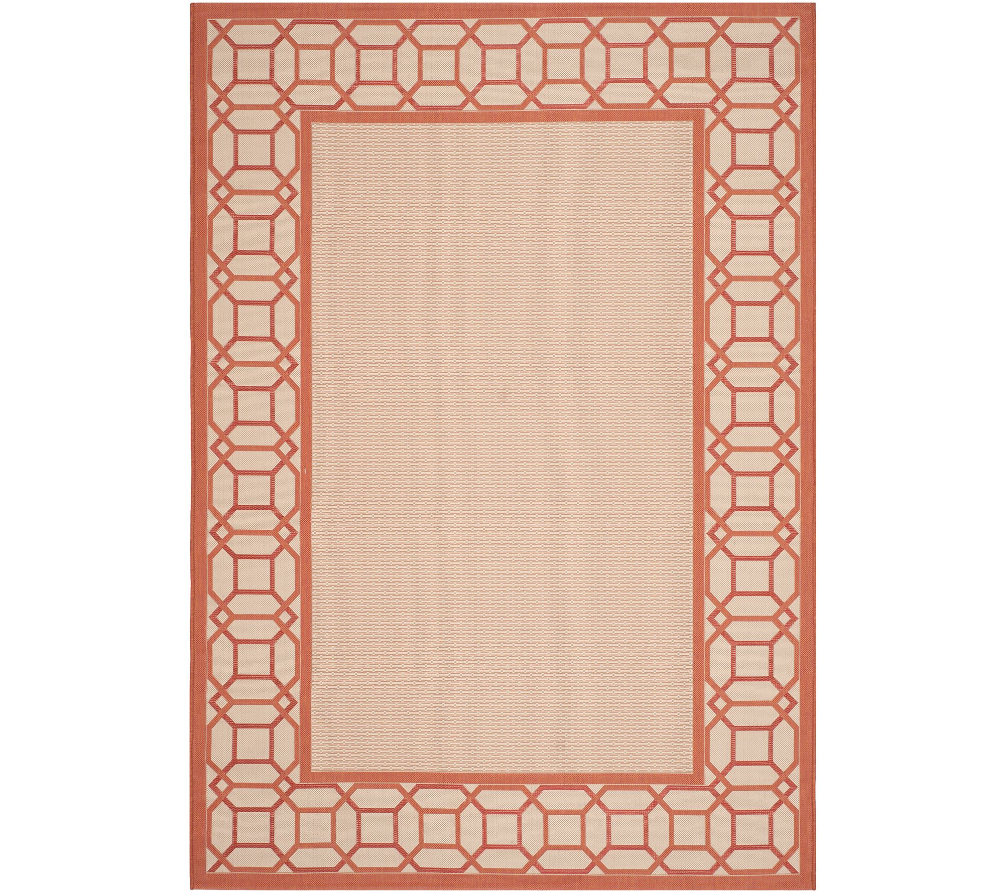 Martha Stewart Facet Border 6'7" x 9'6" Rug