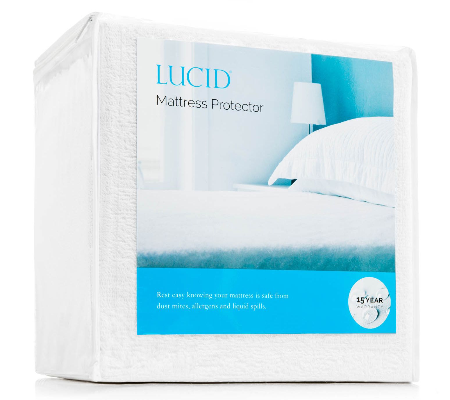 LUCID Comfort Collection Encasement Protector,Twin XL