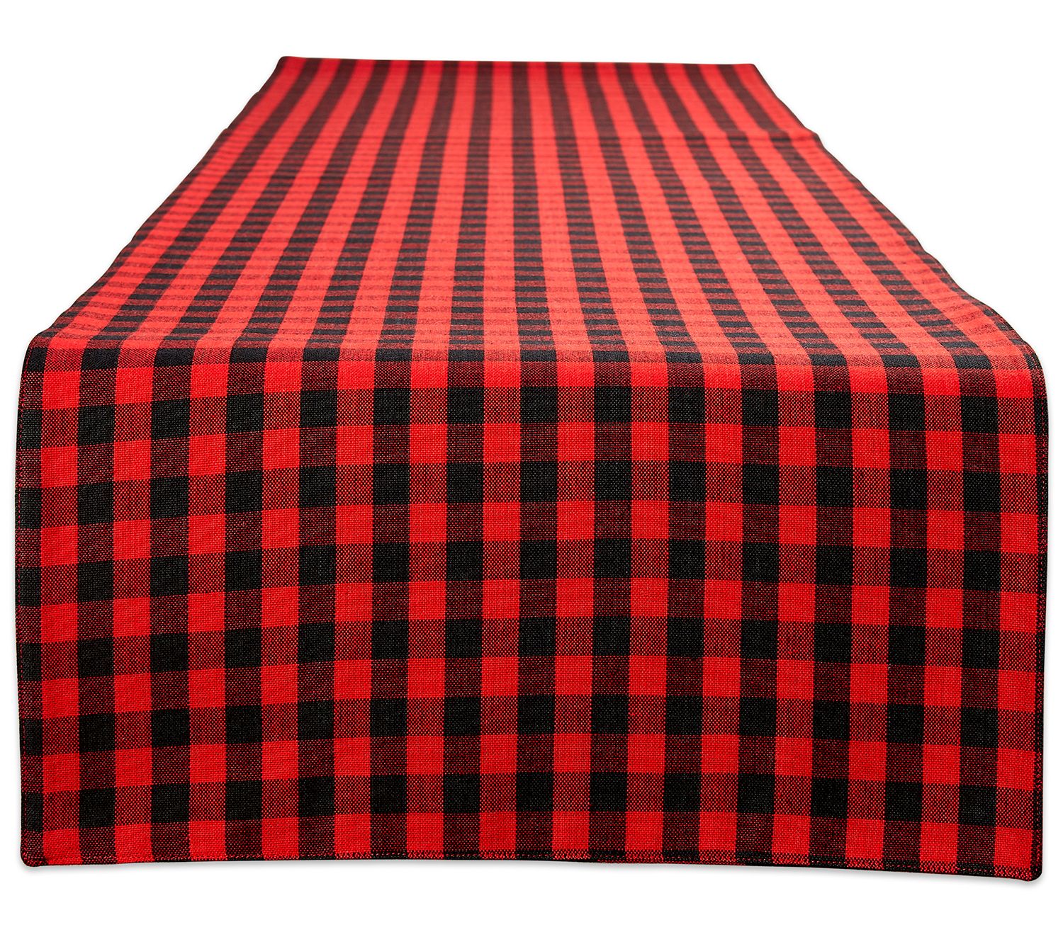 Design Imports Reversible Gingham Runner 14" x108"