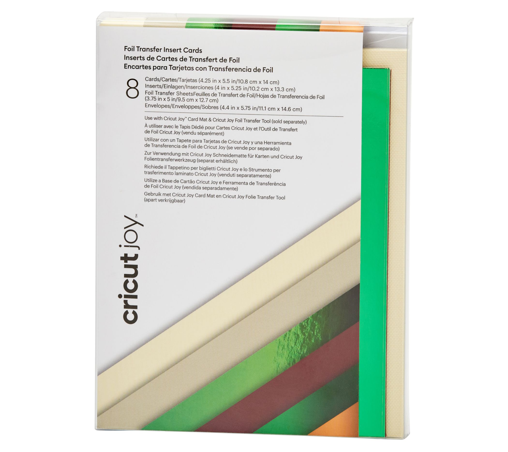 Cricut Joy Foil Transfer Insert Cards - Forest Grove Sampler - A2 - 8-Pack  - GeeWiz