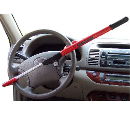 Red CARTMAN Anti-Theft Steering Wheel Lock 