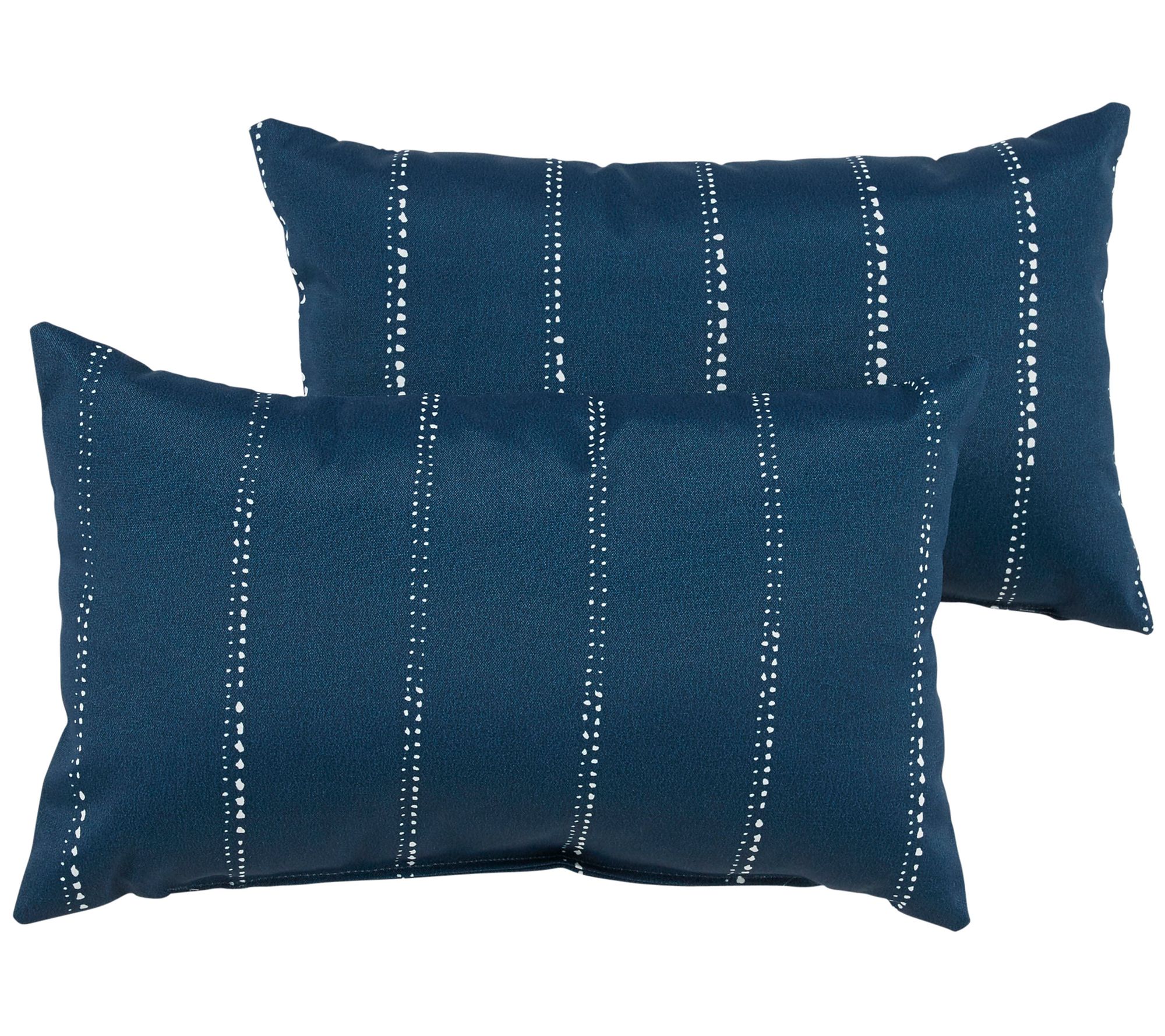 Set of 2 Indoor/Outdoor Lumbar Pillows