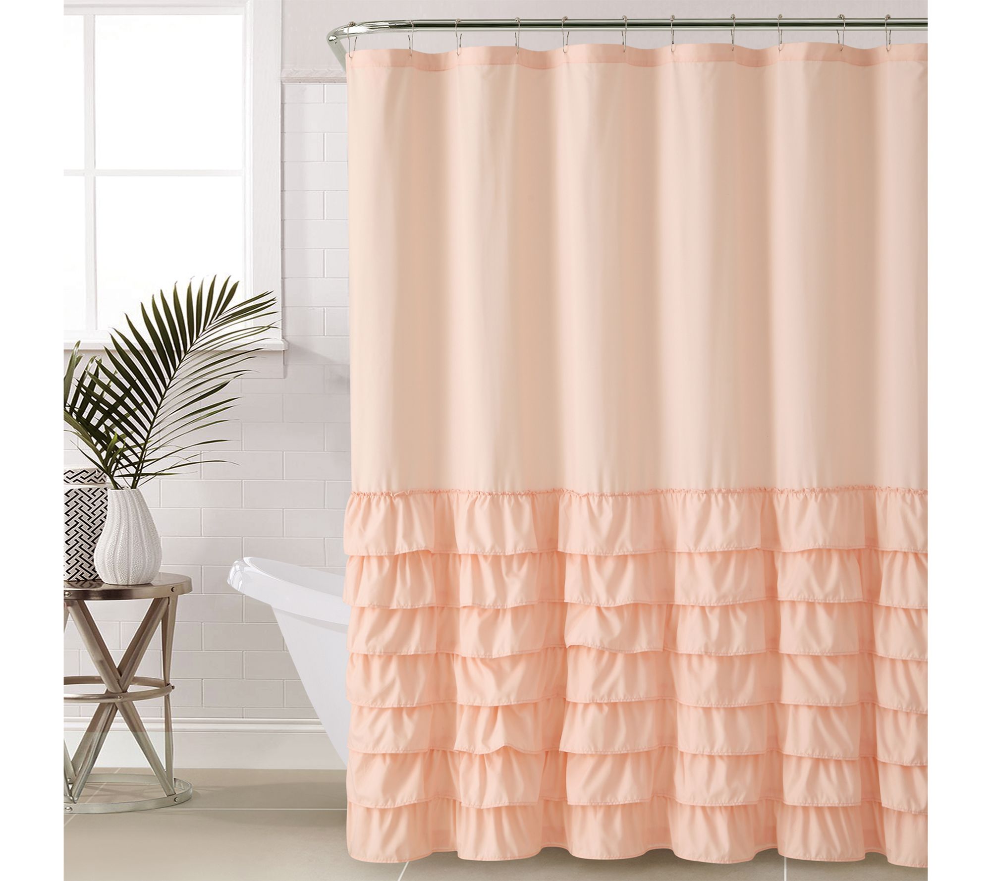 VCNY Home Melanie Ruffle Shower Curtain